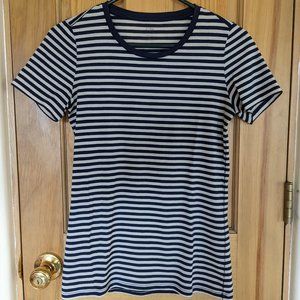 Icebreaker Women's Striped Crewneck Tee - XS